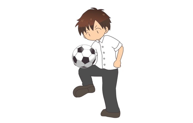 flash男孩踢足球模板下载(图片编号:12909781