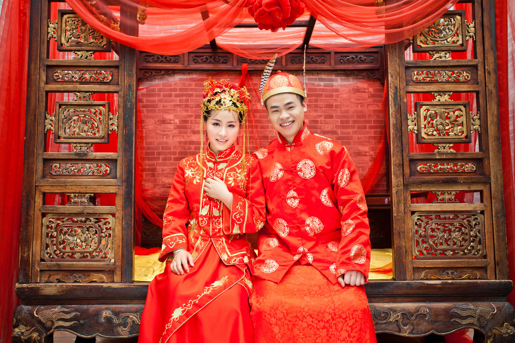 婚纱摄影之中国风