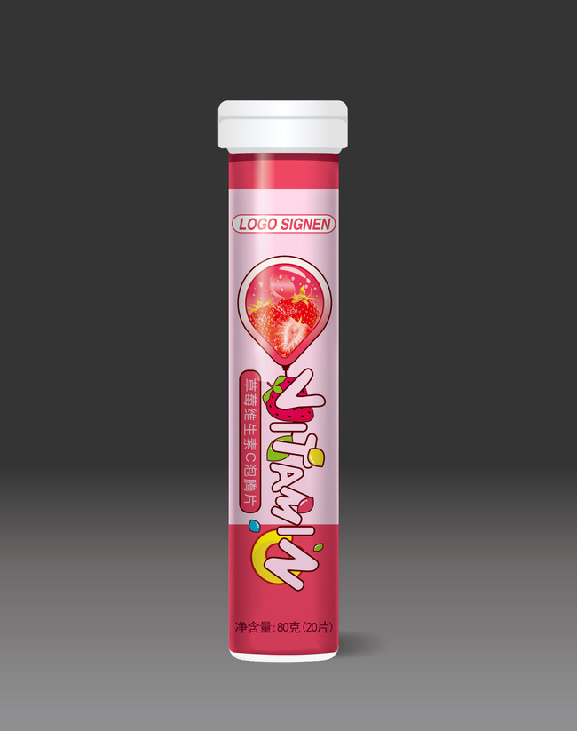 包装设计泡腾片包装模板下载(图片编号:13012