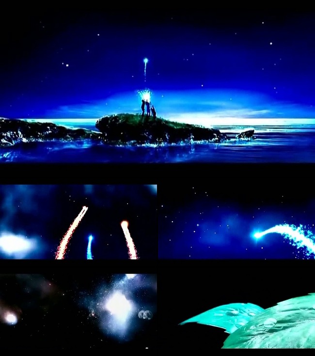 梦幻浪漫烟花婚礼婚庆视频素材模板下载(图片