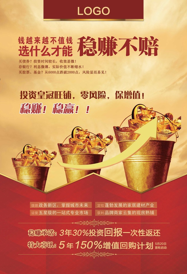 商业地产投资海报模板下载(图片编号:1302028