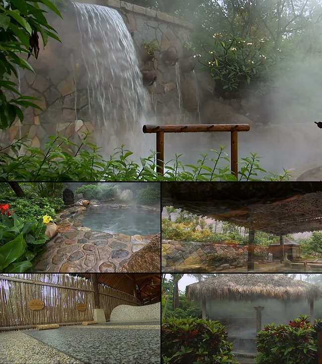 厦门温泉景观实拍剪辑素材mp4下载模板下载(