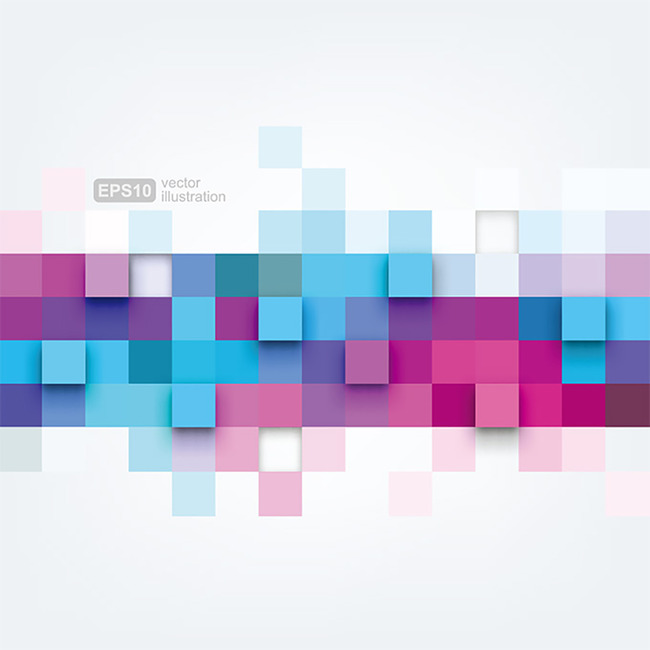 3D空间方格电视背景墙壁纸壁画墙纸玄关高清