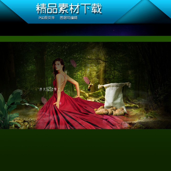 天猫夏季女装服装海报模板下载(图片编号:131