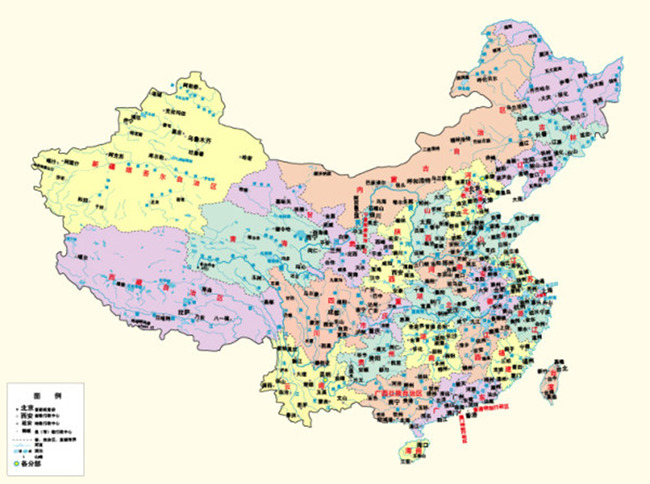 中国行政地图中国地图矢量中国地图模板下载(图片编号:13196941)_中国地图_地图_我图网weili.ooopic.com