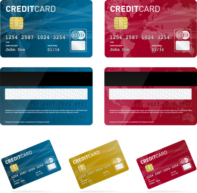 时尚简洁国外银行卡模板模板下载(图片编号:1