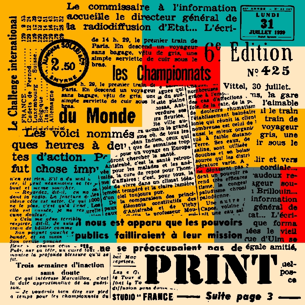 报纸英文彩纸模板下载(图片编号:13328961)_花