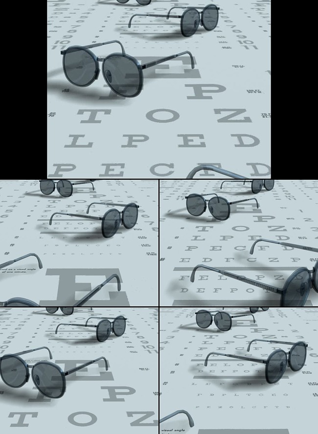 医疗近视眼检测背景视频模板下载(图片编号:1