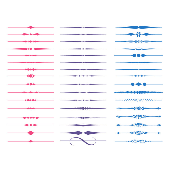传统装饰线条模板下载(图片编号:13368580)_其他图案_花纹图案设计_我图网weili.ooopic.com