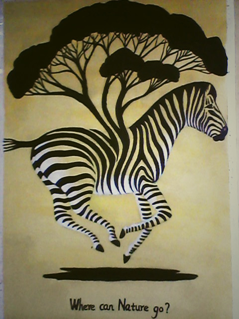 斑马和树现代主义抽象个性装饰画高清图片下载(图片编号13373332)装饰画图片_其他图片_我图网weili.ooopic.com