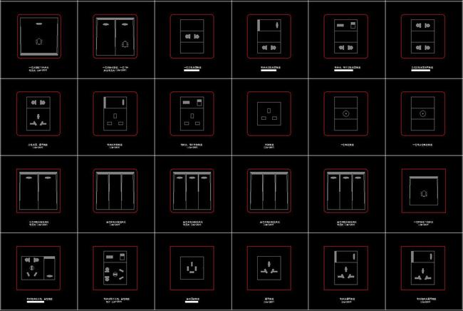 我图网提供精品流行开关插座CAD图库网线插孔墙插地插素材下载,作品模板源文件可以编辑替换,设计作品简介: 开关插座CAD图库网线插孔墙插地插,,使用软件为 AutoCAD 2004(.dwg) 开关 插座 CAD图库 网线插孔 墙插 地插 擦点插座 电话插孔 网线插座 cad插座 cad开关图 扁角插孔 圆角插孔 电器插座图 CAD电器插座 cad开关插座 插孔
