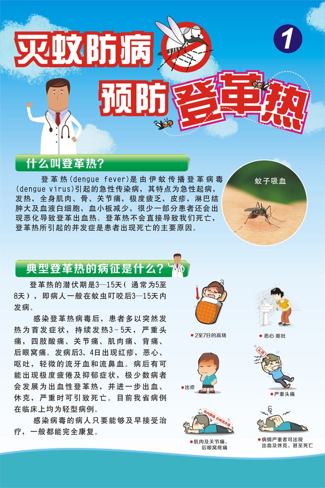 我图网提供精品流行预防登革热海报防蚊灭蚊展板设计素材下载,作品模板源文件可以编辑替换,设计作品简介: 预防登革热海报防蚊灭蚊展板设计 矢量图, CMYK格式高清大图,使用软件为 CorelDRAW X4(.cdr) 预防登革热海报防蚊灭蚊展板设计 预防登革热海报