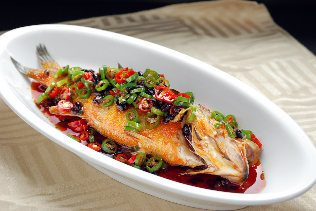 豉香鲈鱼模板下载(图片编号:13469672)_中国菜