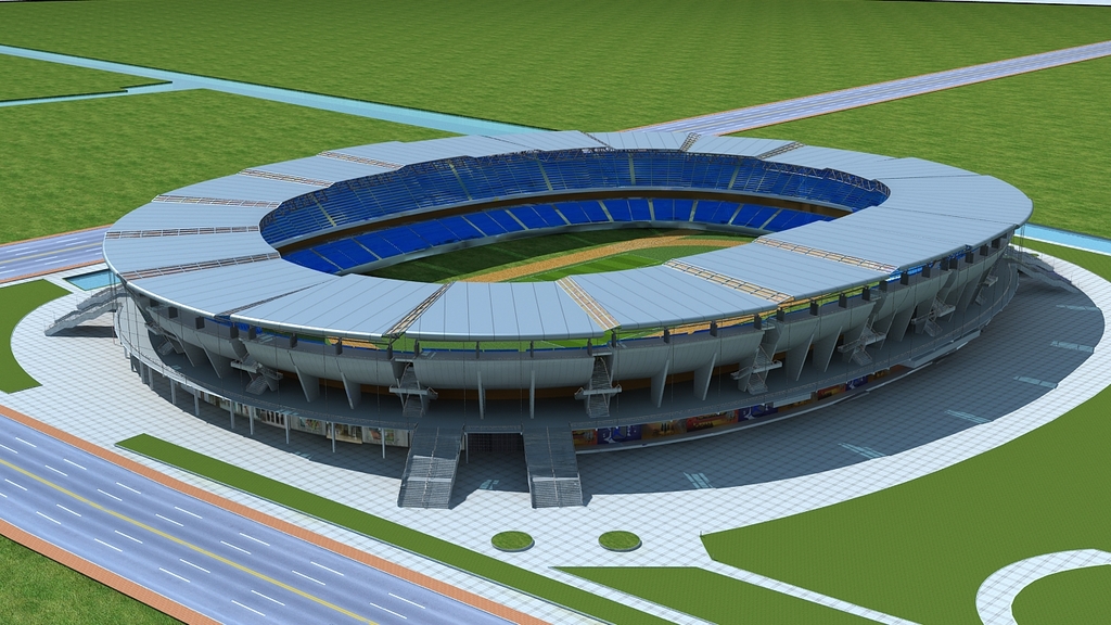 3d苏州体育中心模型下载模板下载(图片编号:1
