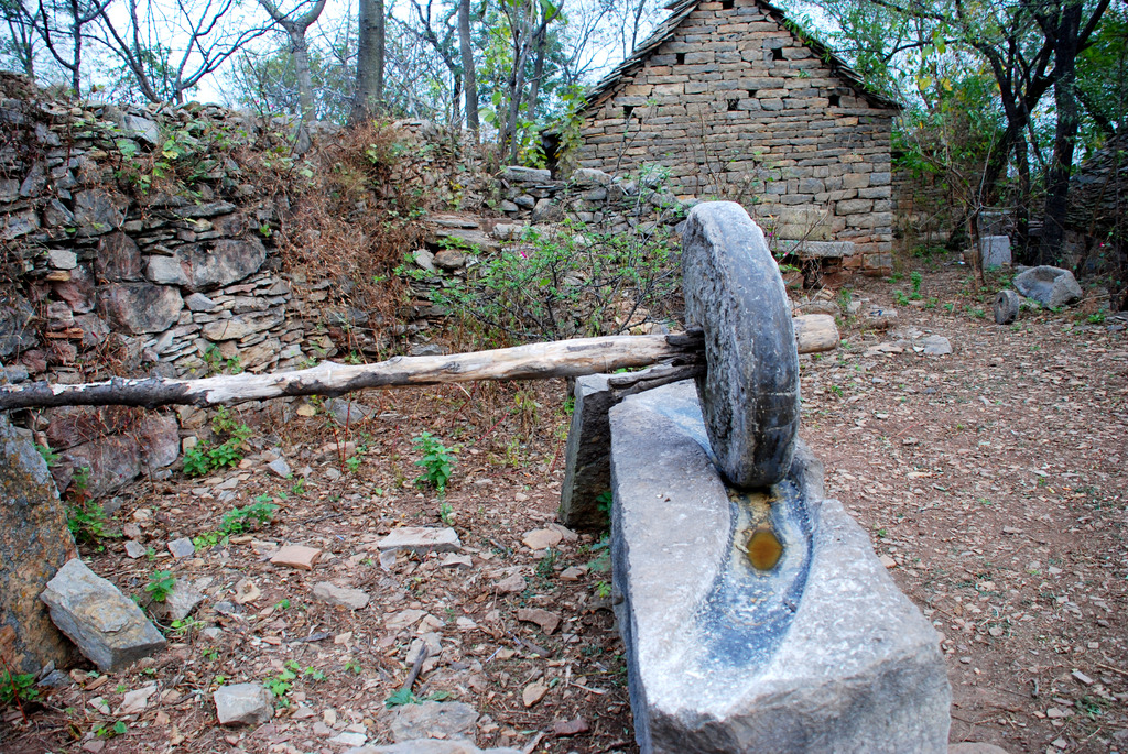 碾石碾鲁南民俗模板下载(图片编号:13486037