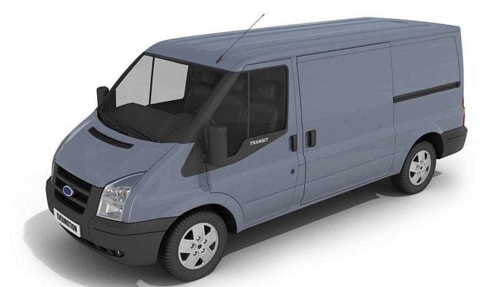 商务面包车设计模型模板下载(图片编号:13517