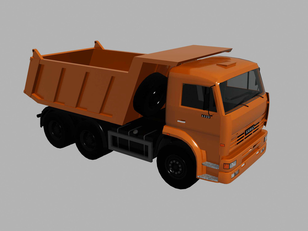 汽车3d模型货车3D模型工程车模板下载(图片编