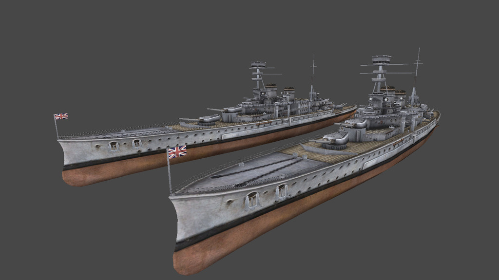 超级航空母舰系列6战船舰艇潜艇模型模板下载