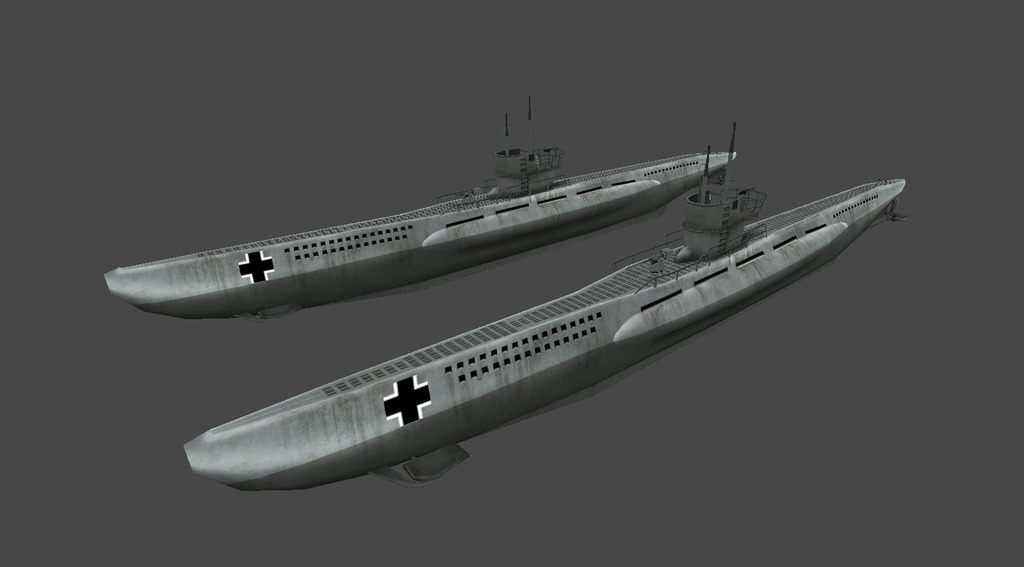 超级航空母舰系列10战船舰艇潜艇模型模板下