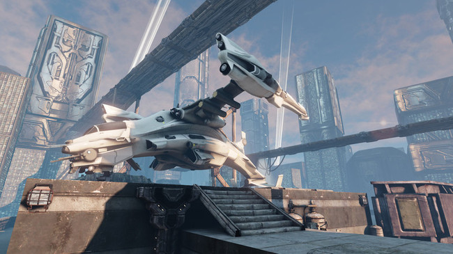 超精致的写实科幻战机模型战斗机飞行器模板下