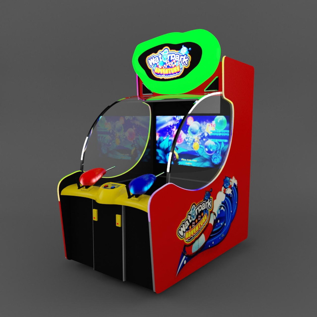 儿童乐园电子游戏机模型模板下载(图片编号:1