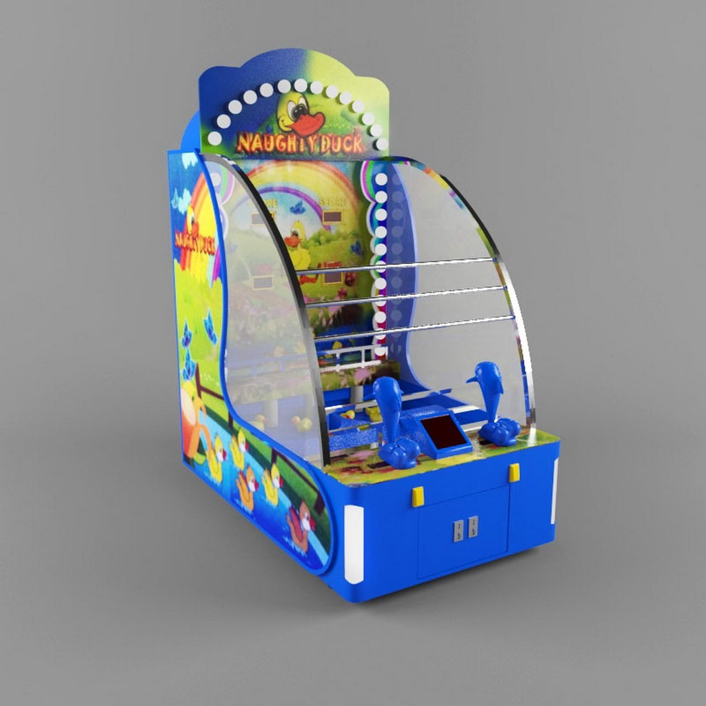 儿童乐园电子游戏机3D模型模板下载(图片编号