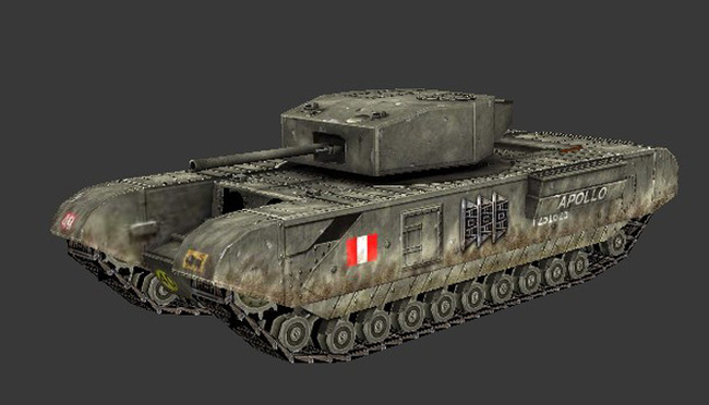 军事战争坦克战车模型06模板下载(图片编号:1