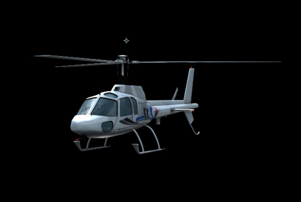 3D直升飞机模型模板下载(图片编号:13632461