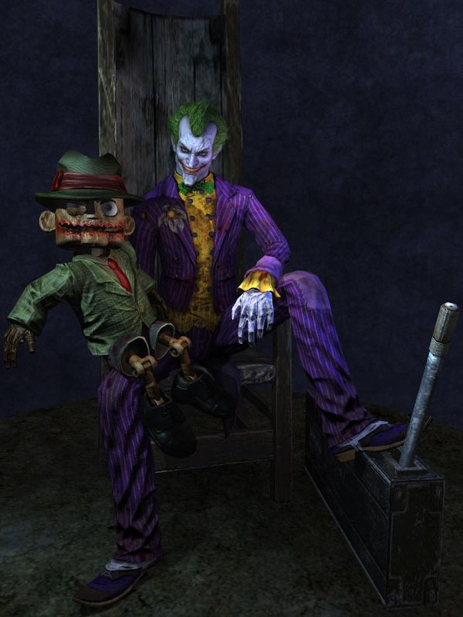 3D蝙蝠侠系列之小丑模板下载(图片编号:1364