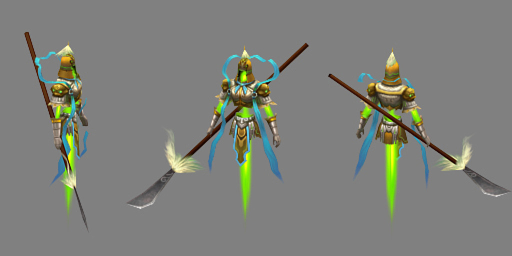 战魂游戏模型+动作模板下载(图片编号:136516