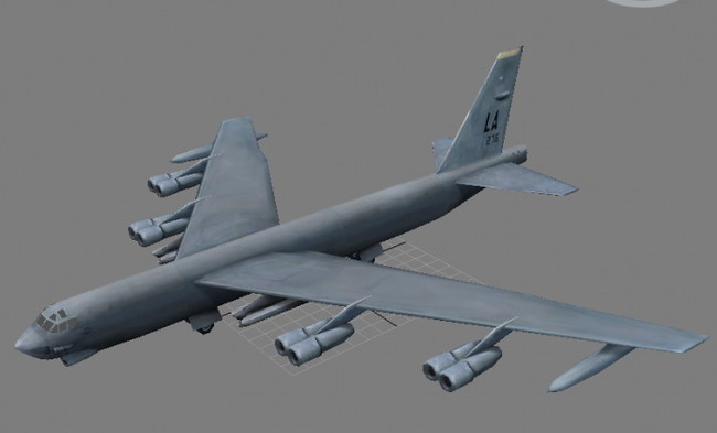 b52轰炸机模板下载(图片编号:13686140)_物品