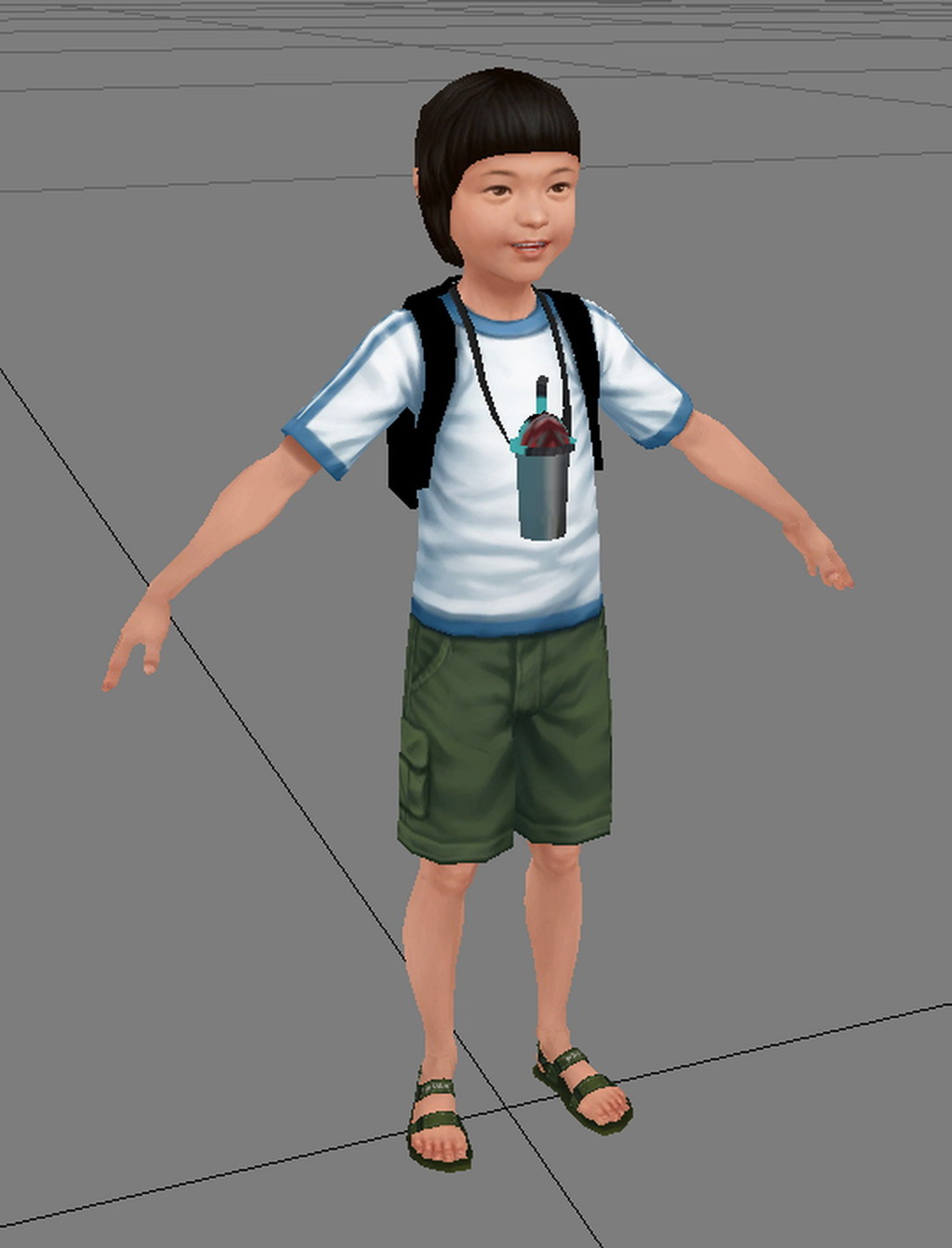 我图网提供精品流行背书包的小男孩素材下载,作品模板源文件可以编辑替换,设计作品简介: 背书包的小男孩,,使用软件为 3DMAX 2011(.max) 背书包的小男孩 背书包的小男孩