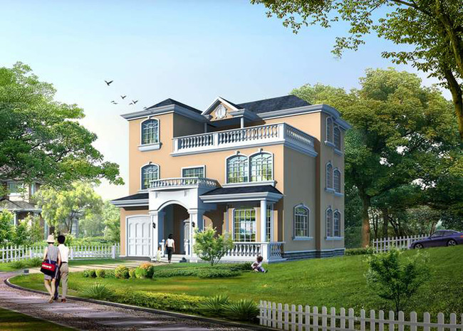 私人别墅cad图纸设计模板下载(图片编号:1371