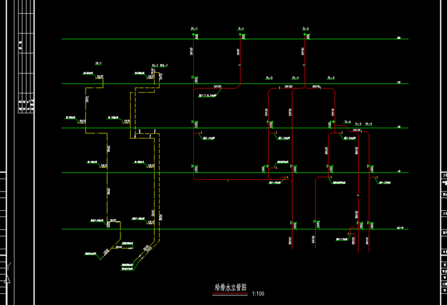 给排水CAD图纸中这个符号代表什么意思?-在