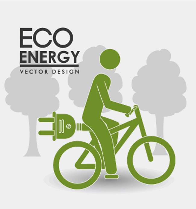 绿色单车环保生态能源创意设计矢量模板下载(图片编号:13711874)_其他海报设计_海报设计_我图网weili.ooopic.com