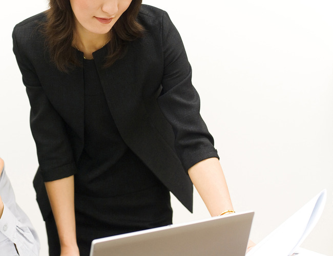 公司人物白领上班职员商务合作模板下载(图片