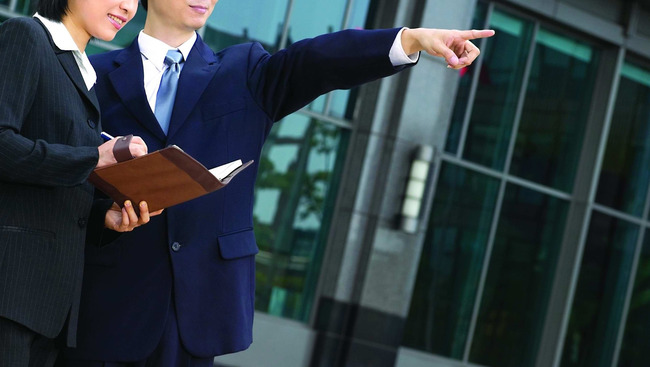 职业人物白领都市职员商务合作模板下载(图片