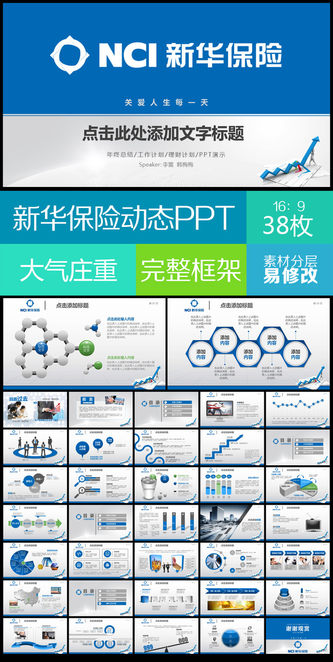 新华保险工作计划总结述职培训实习报告模板模