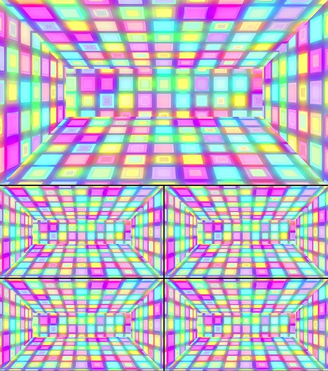 <em>温柔</em>的<em>女生歌曲</em>背景跳动的彩色格子空间模板下