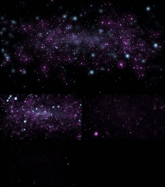 粒子飘落后期制作系列视频素材模板下载(图片