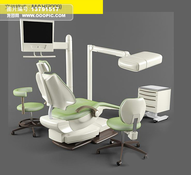 牙科器材3D模型模板下载(图片编号:13791517