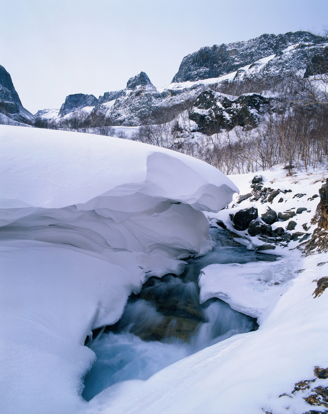 雪山自然风景山脉群山地理素材模板下载(图片