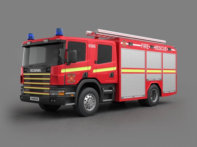 消防车武警消防车模板下载(图片编号:1385854