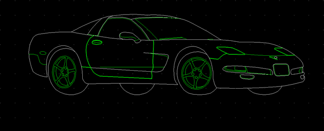 汽车CAD图纸下载模板下载(图片编号:138698