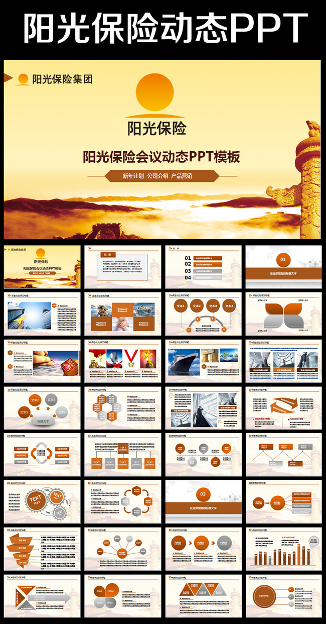 阳光保险介绍工作总结实习报告述职培训模板下