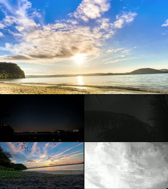 实拍海边天空视频模板下载(图片编号:1390065