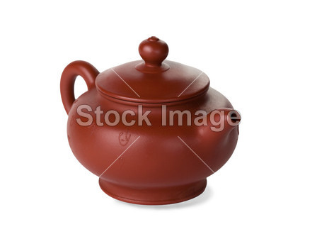 Traditional chinese tea ceremony tea pot isolat