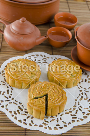 Mooncake festival (mid autumn festival)图片素材