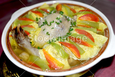 Chinese boiled chicken图片素材(图片编号:500