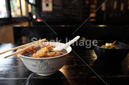 与虾天妇罗乌冬面图片素材(图片编号:5001410